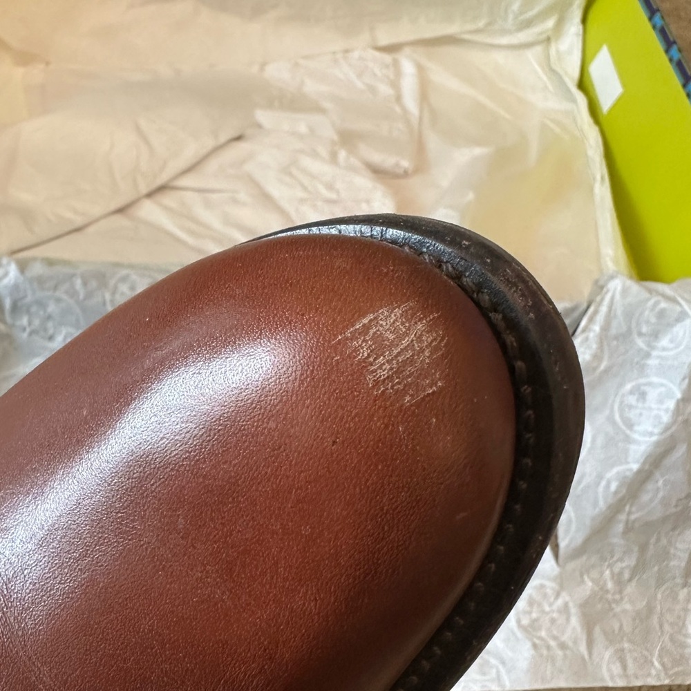 Tory Burch Leather Riding Boot - Picture 11 of 16